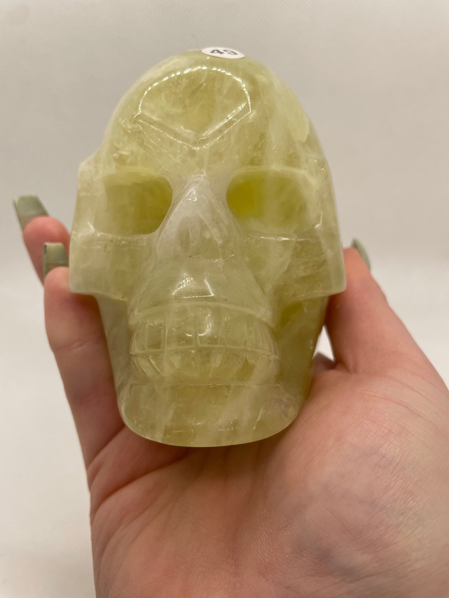 Citrine Skull