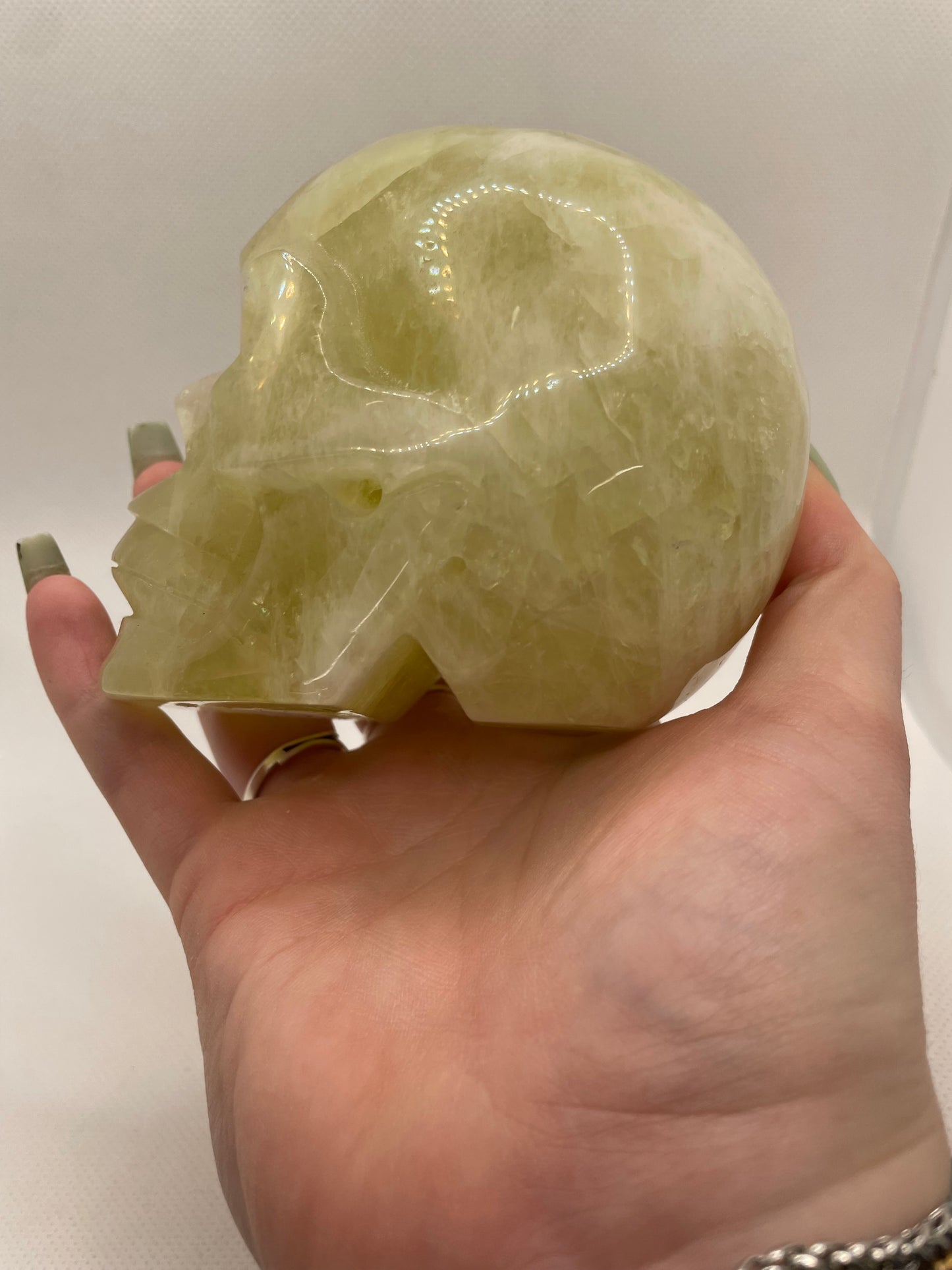 Citrine Skull