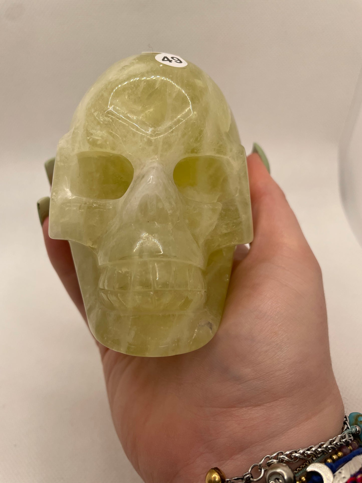 Citrine Skull