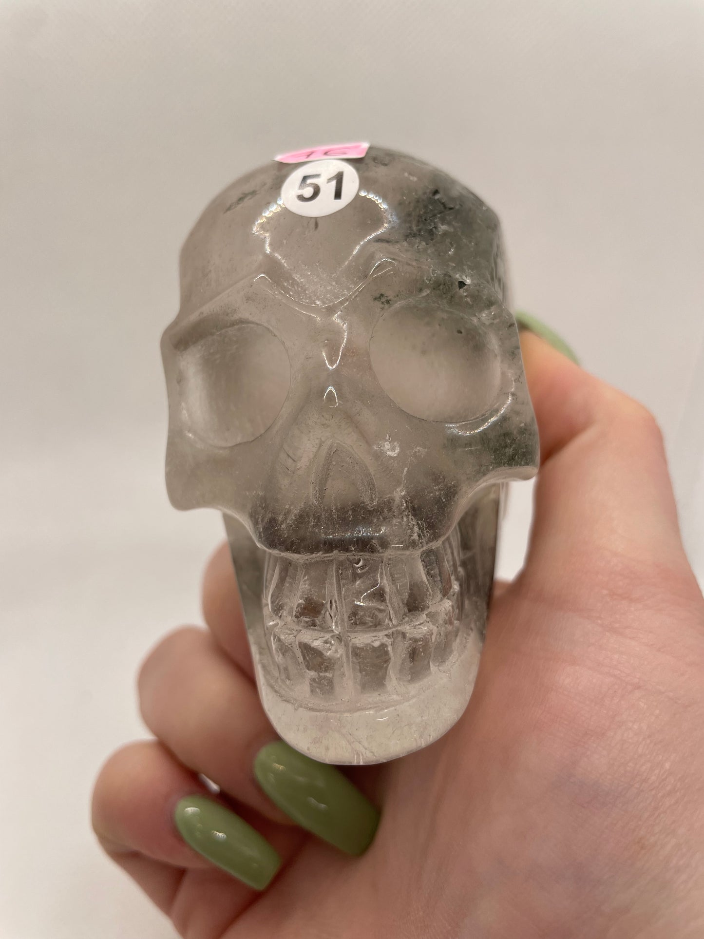 Garden Quartz Skull