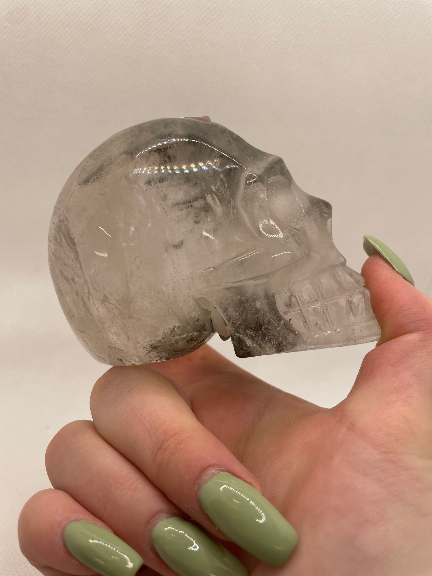 Garden Quartz Skull