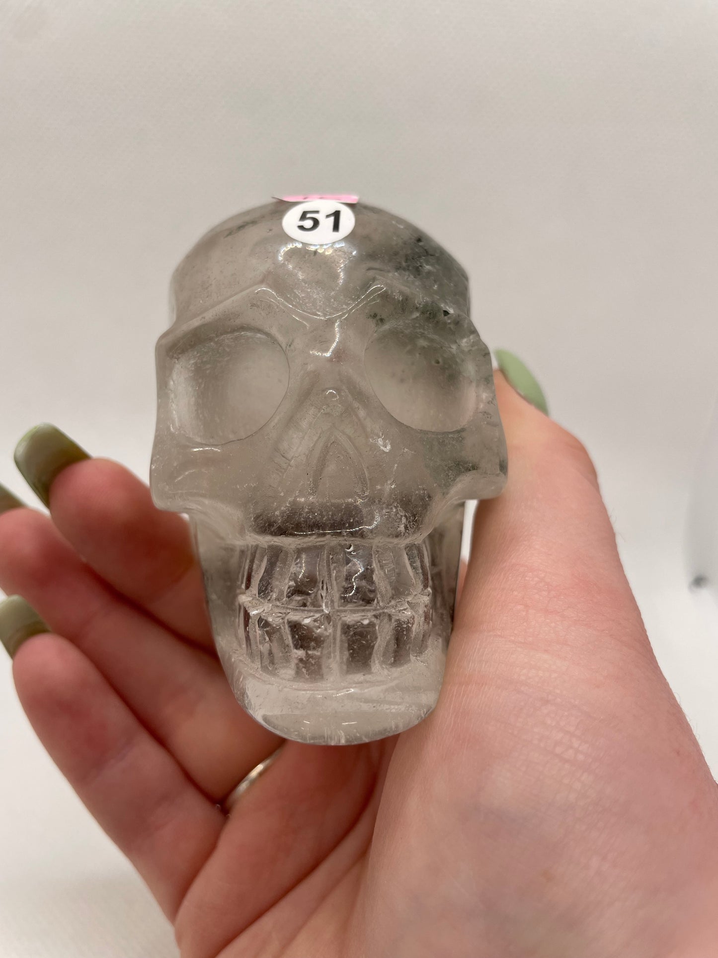 Garden Quartz Skull