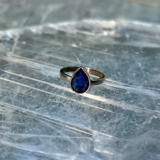 925 Sapphire Ring Size S