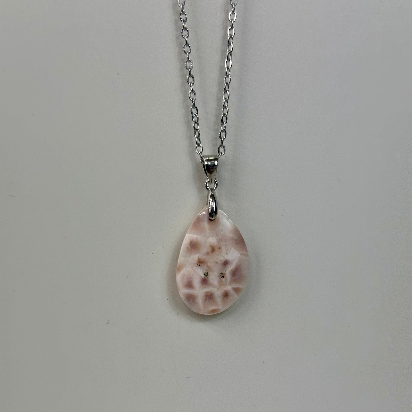 Pink Larimar Pendant