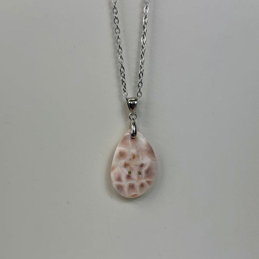 Pink Larimar Pendant