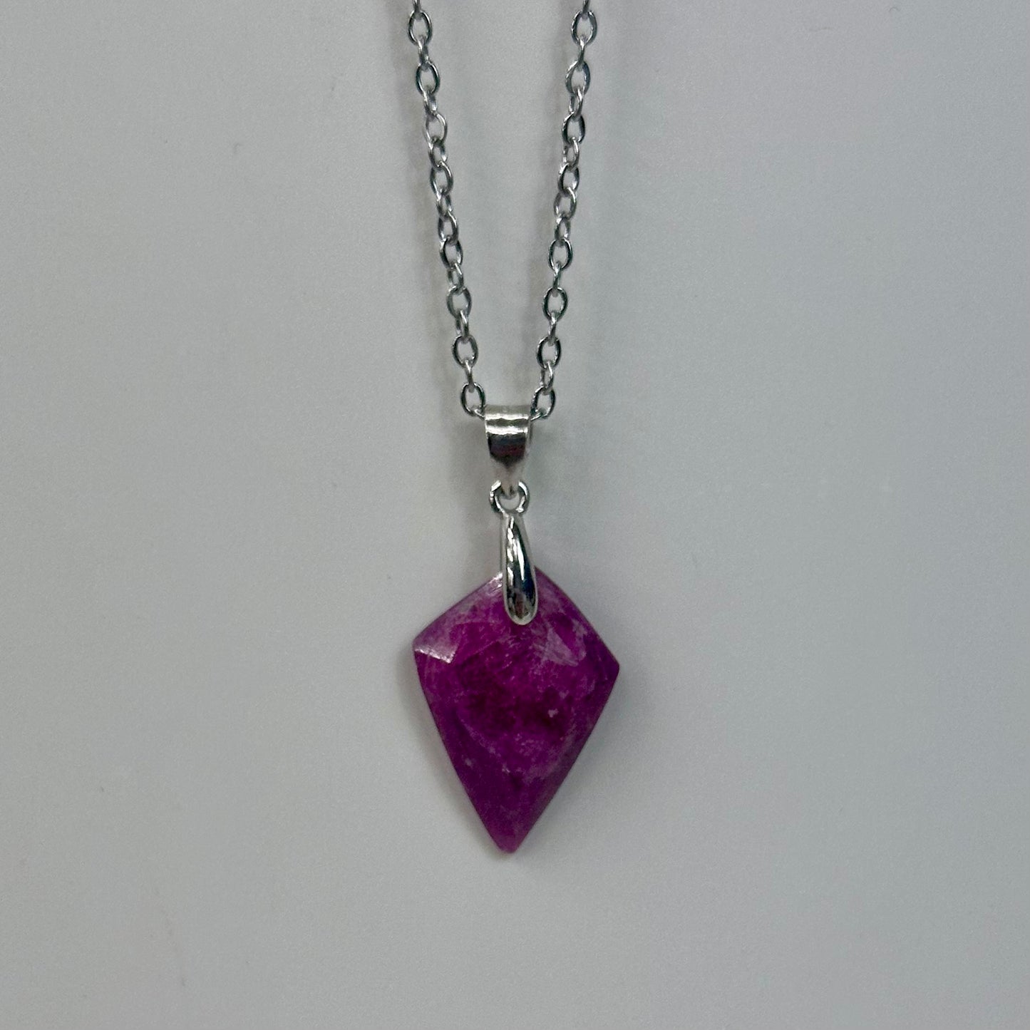 Ruby Zoisite Pendant