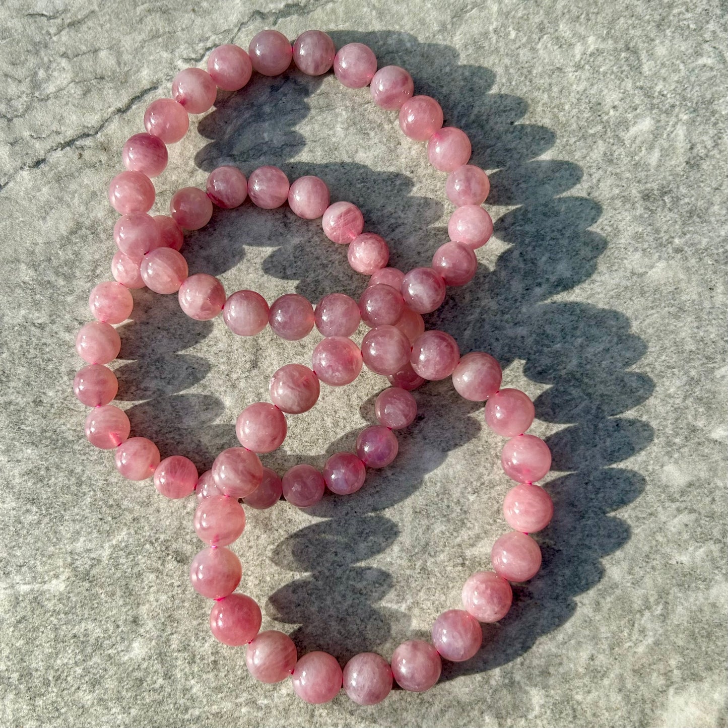 Lavender Rose Bracelet 8mm