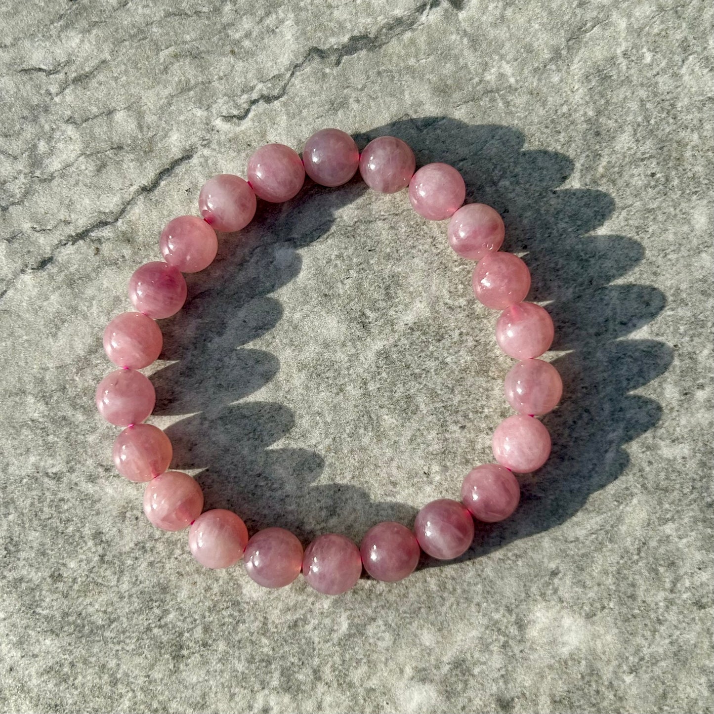 Lavender Rose Bracelet 8mm