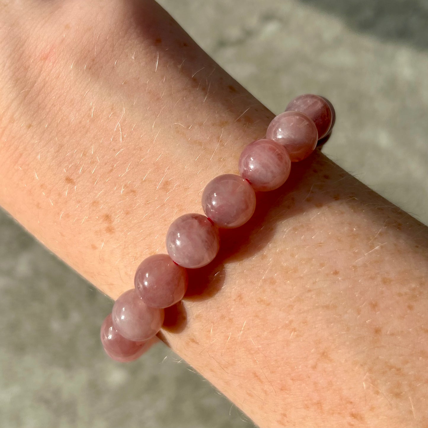 Lavender Rose Bracelet 8mm