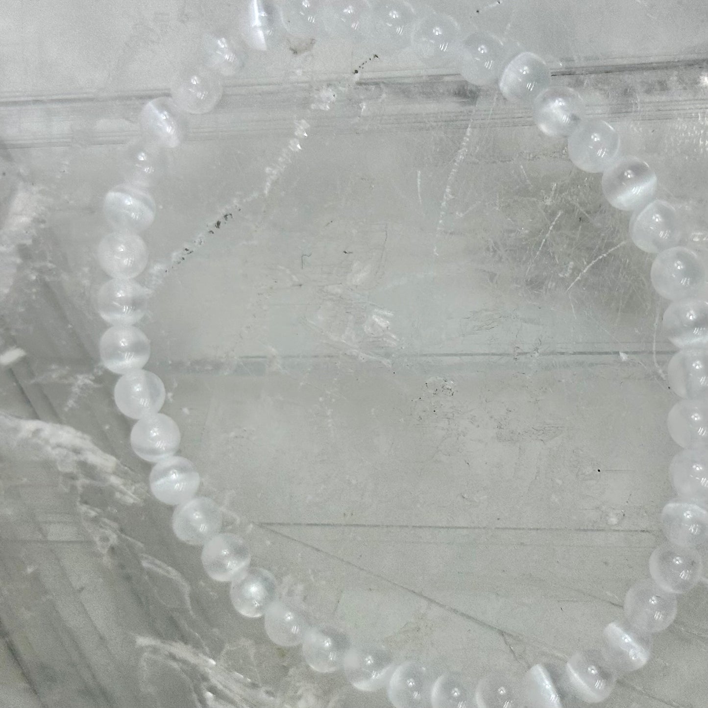 Selenite 4mm Bracelets