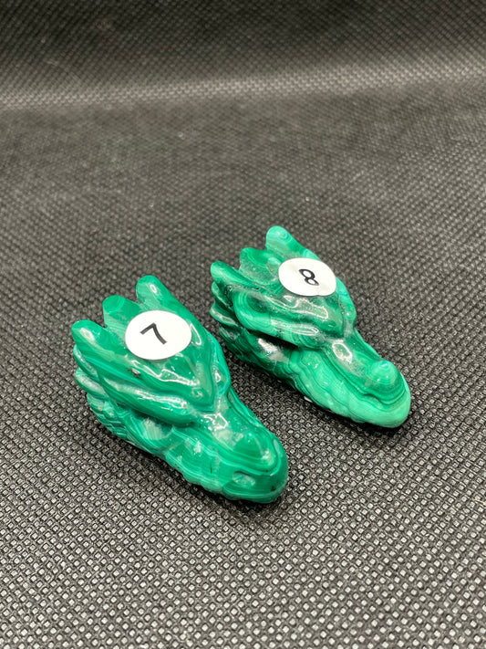 Malakite Dragon Head