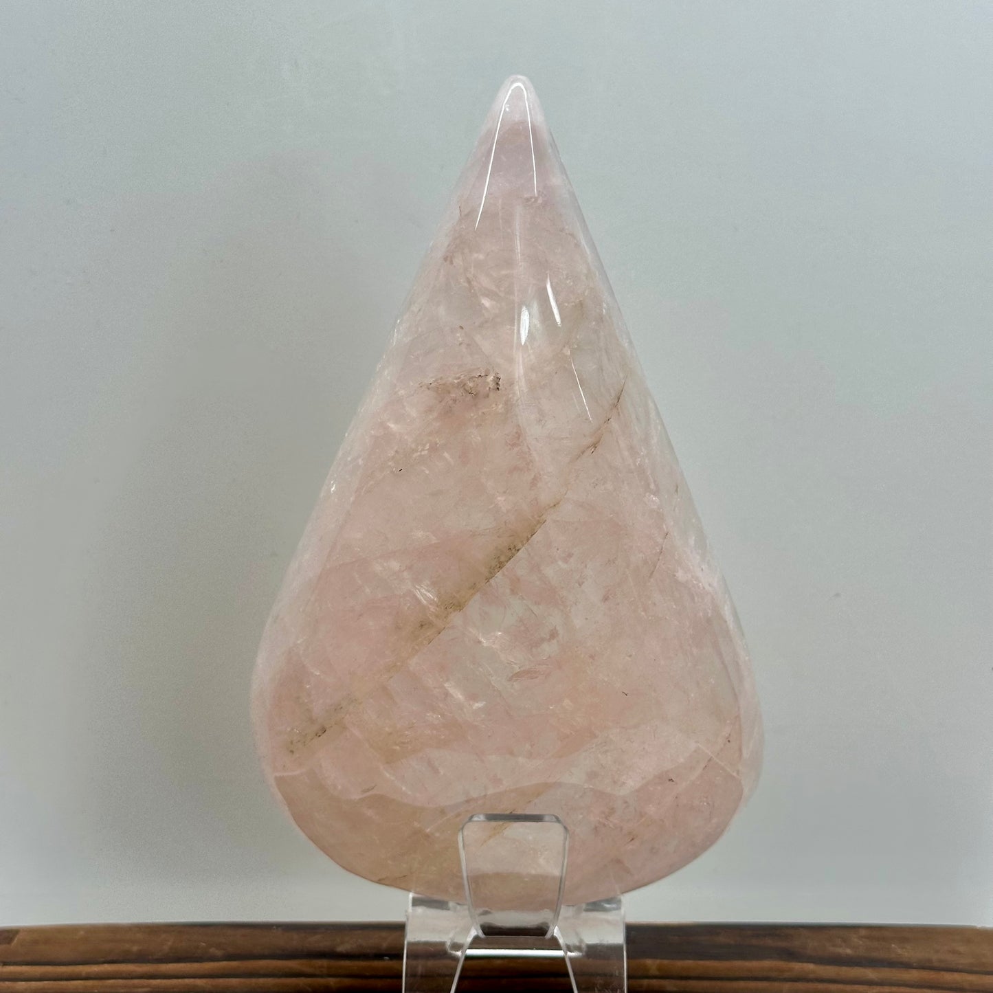 Madagascan Rose Quartz Teardrop Bowl