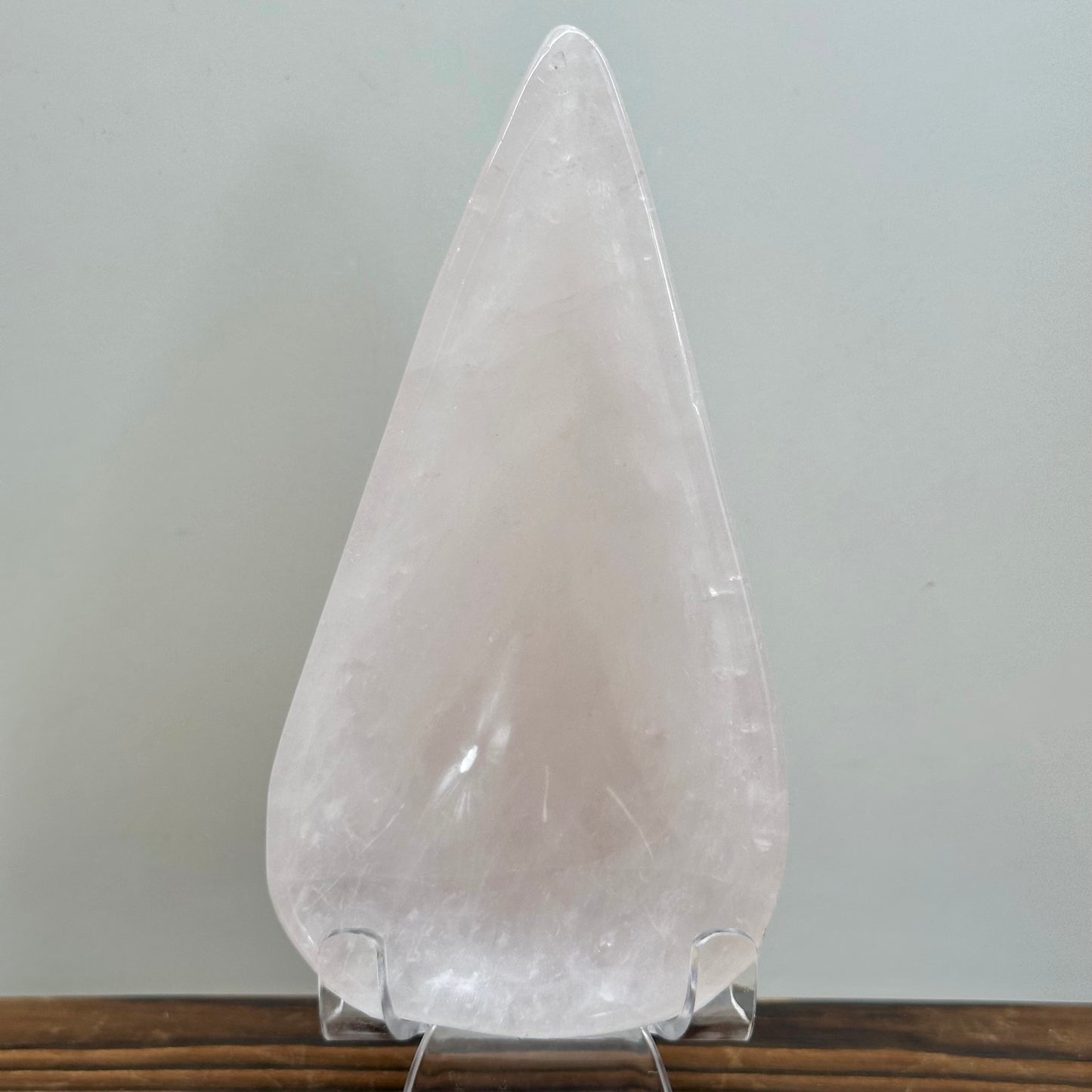 Madagascan Rose Quartz Teardrop Bowl
