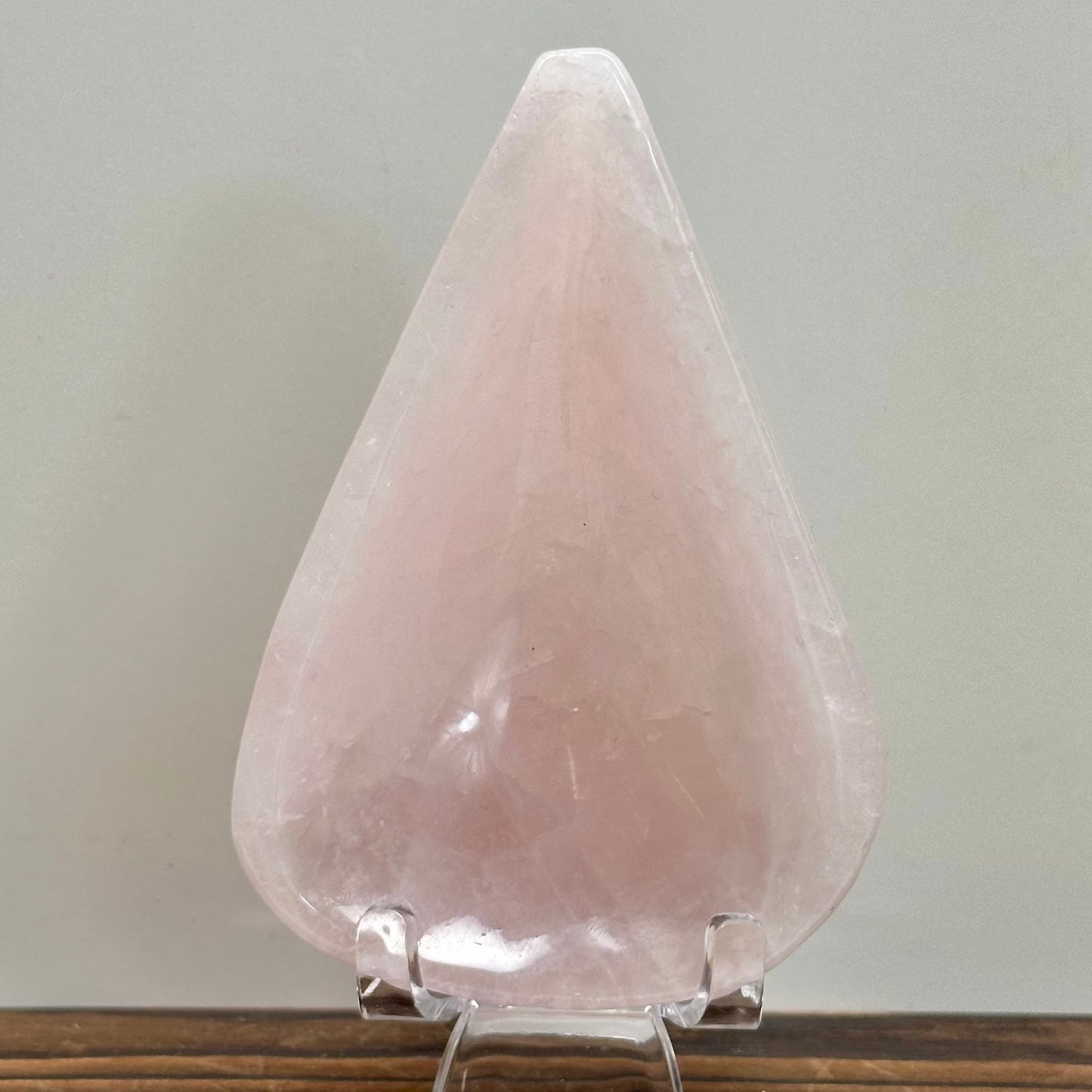 Madagascan Rose Quartz Teardrop Bowl