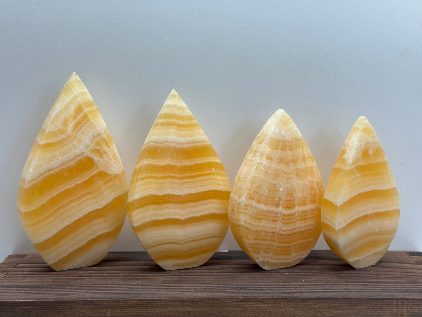 Orange Calcite Flames