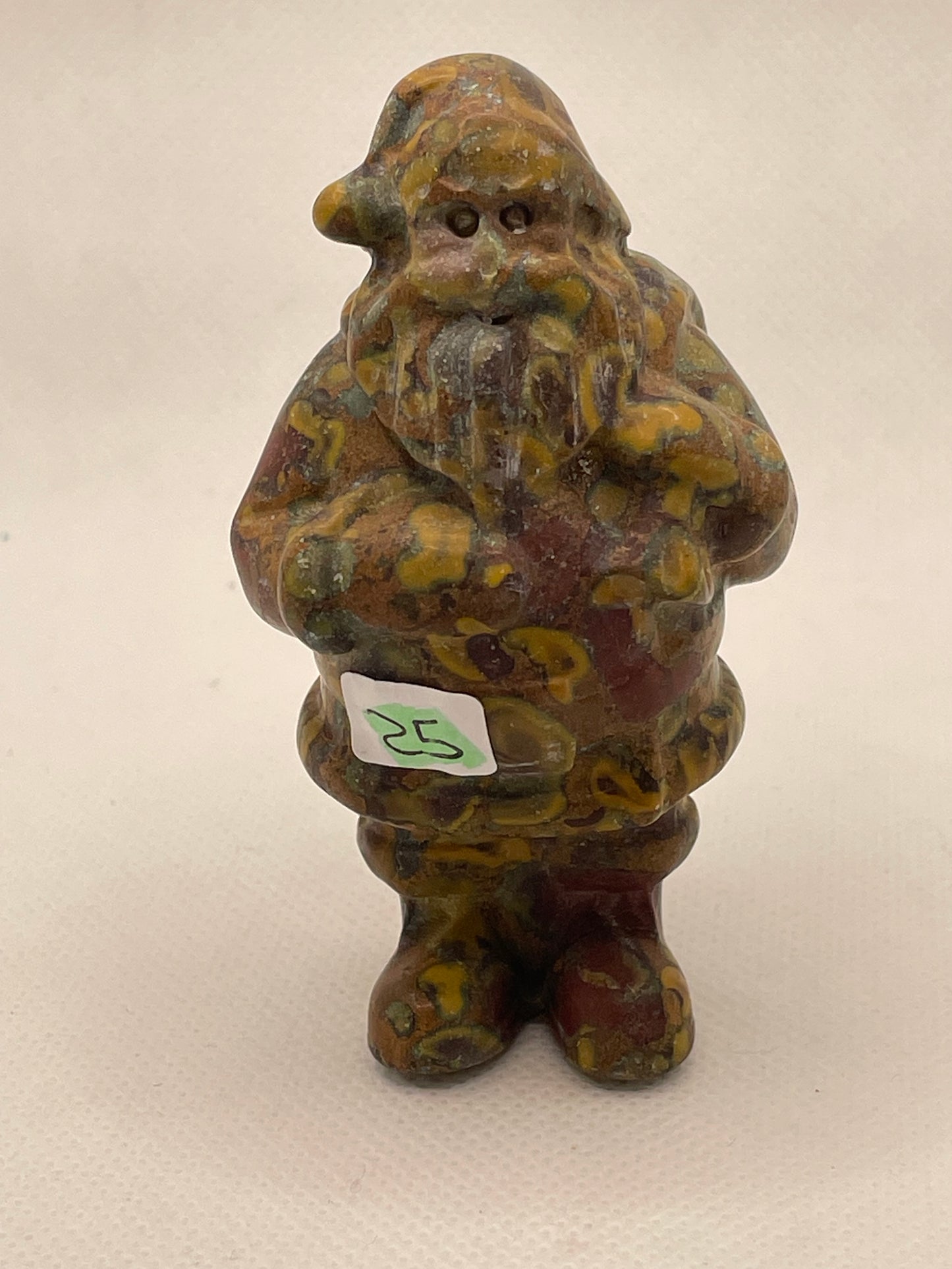 Rainforest Jasper - Santa Carving