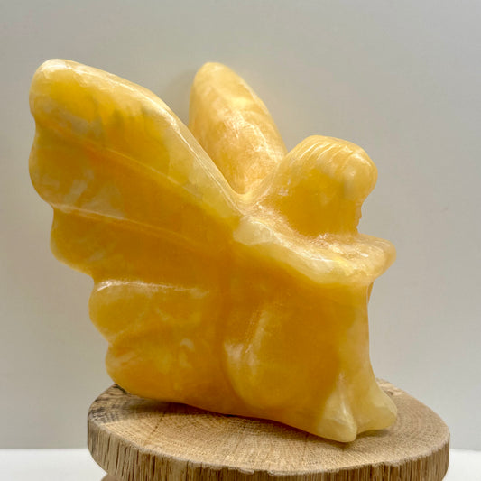 Orange Calcite Large Fairy