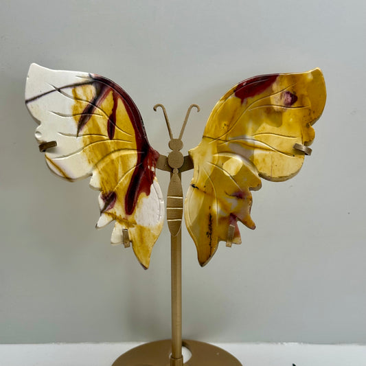 Mookaite Butterfly Wings On Stand
