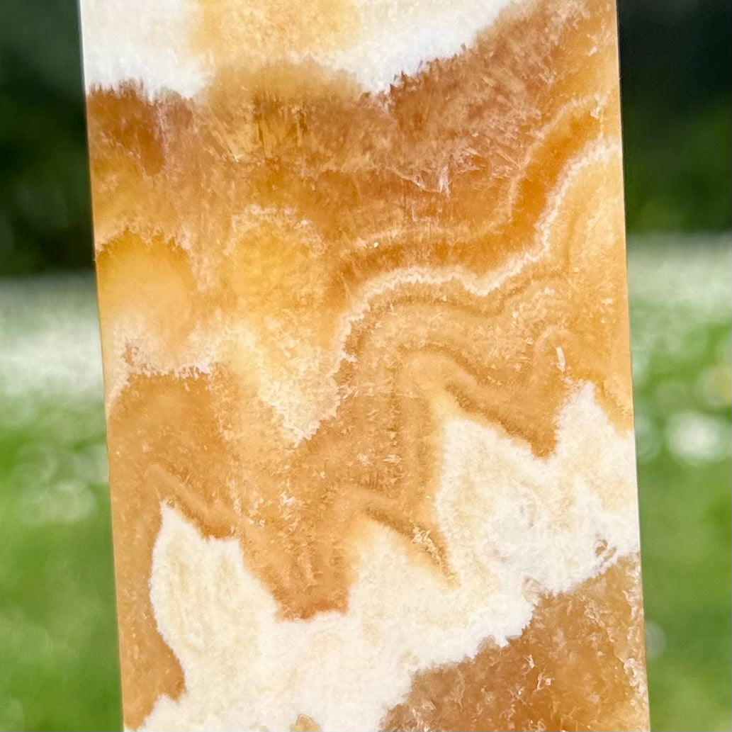 Orange Calcite Tower (43cm Tall)