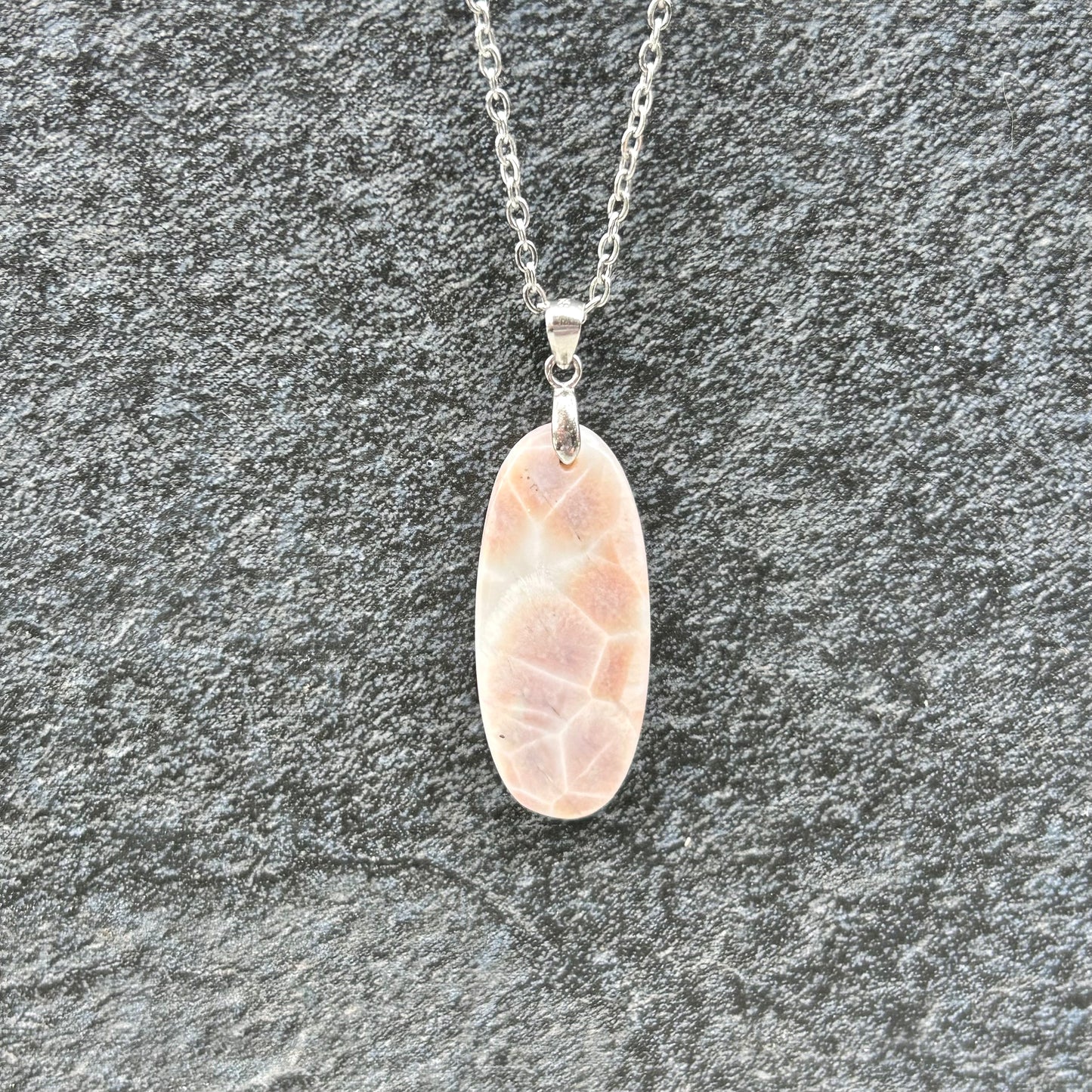 Pink Larimar 925 Pendant