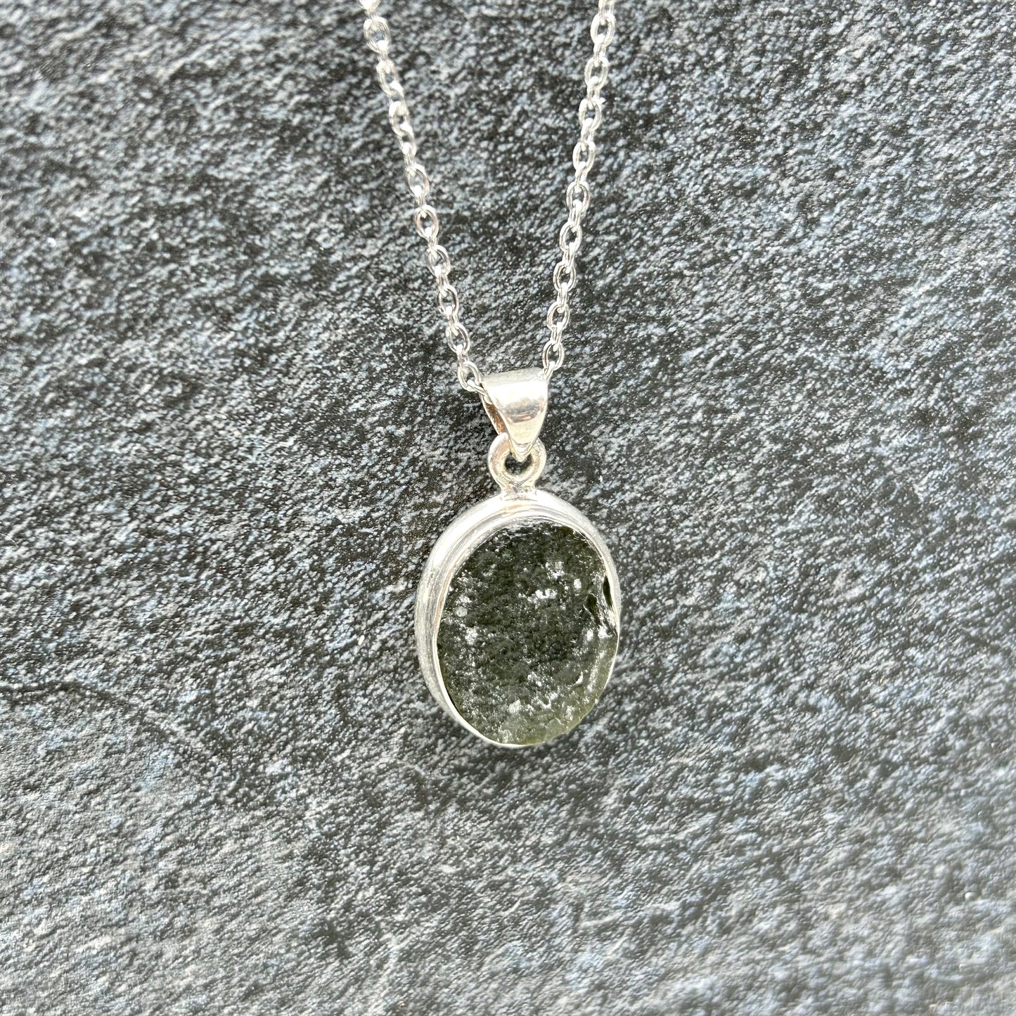 Moldavite 925 Pendant