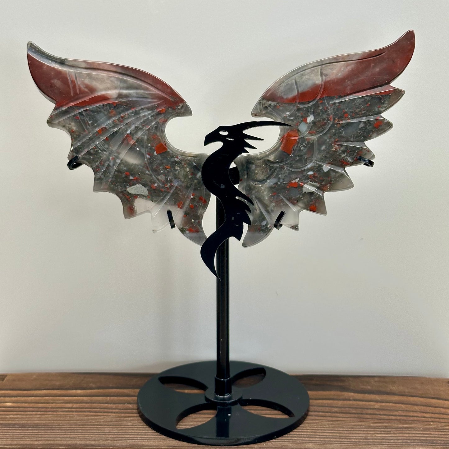 BloodStone Wings On Stand
