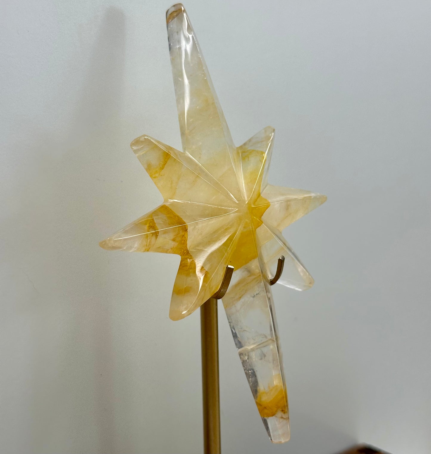 Golden Healer Star On Stand