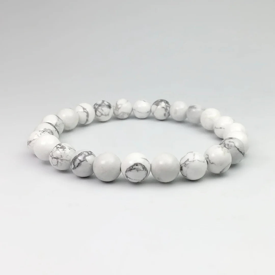 Howlite 8mm Bracelet