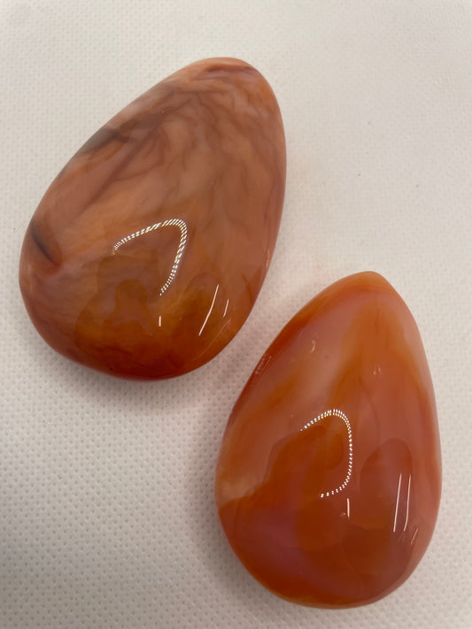 Carnelian Tear Drop Palm