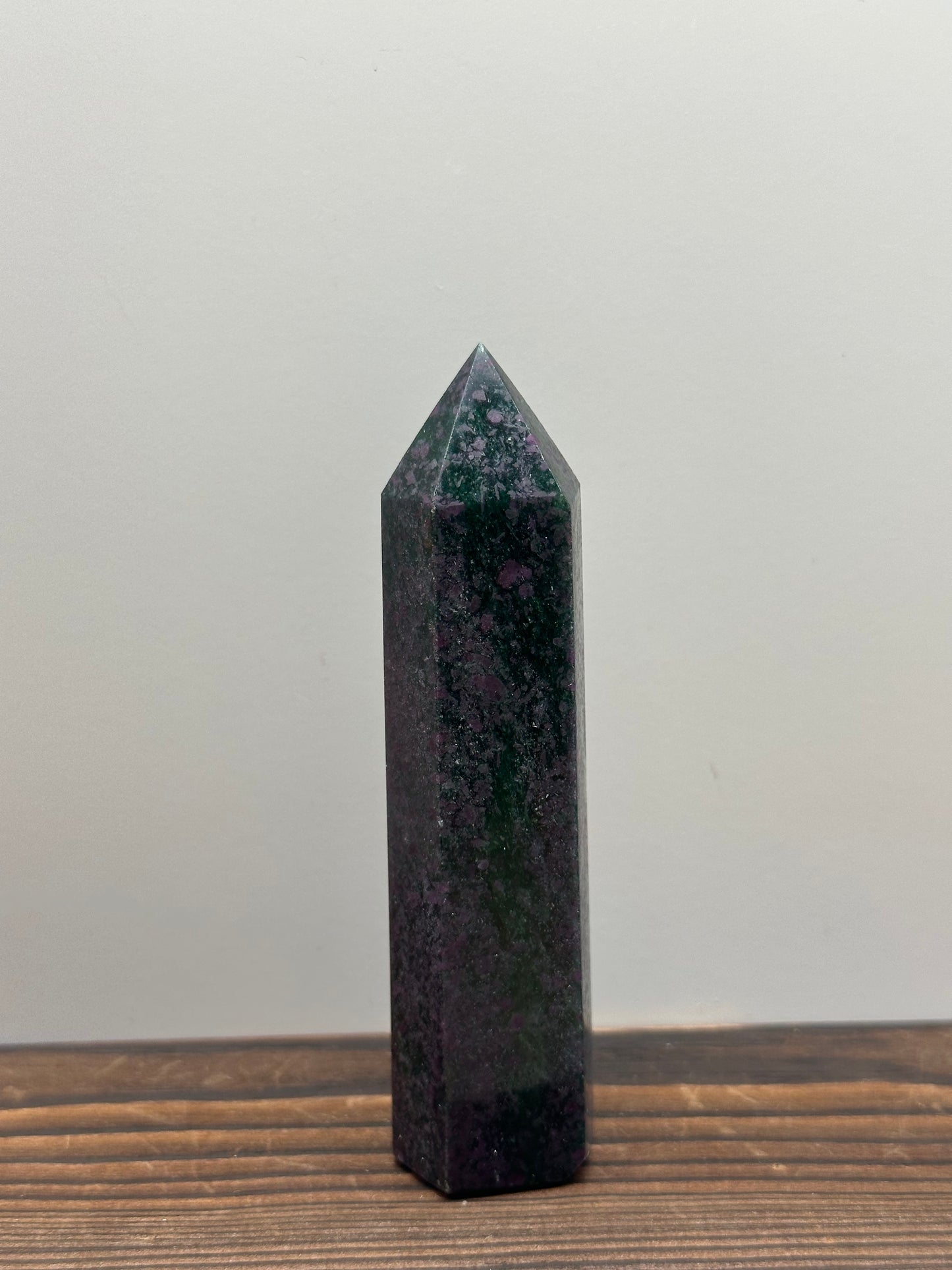 Ruby Green Kyanite Towers