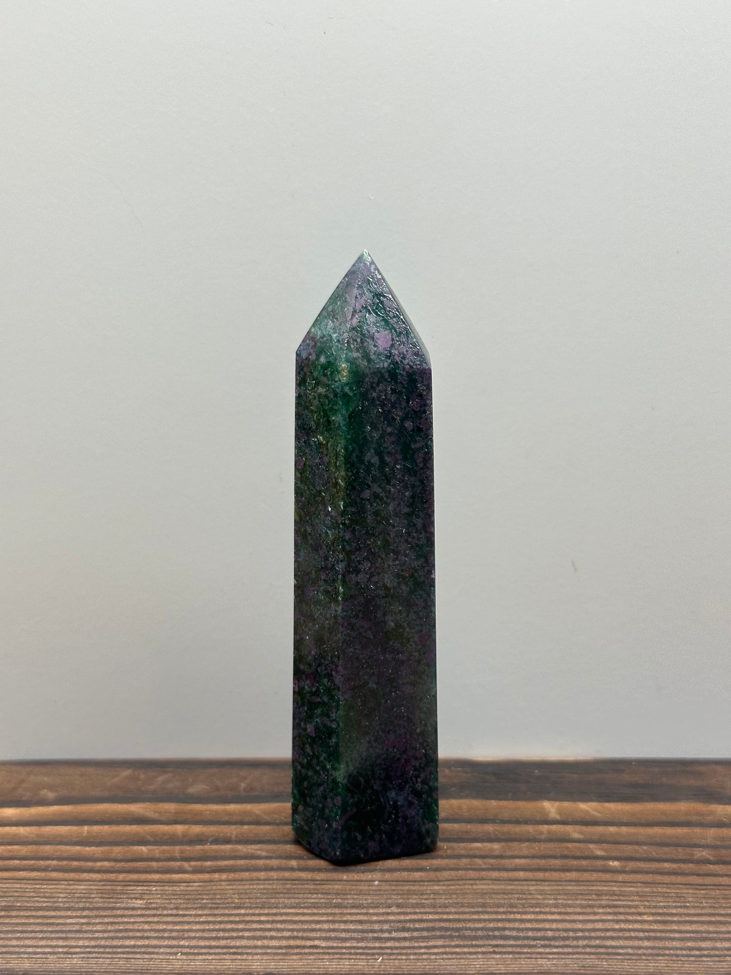 Ruby Green Kyanite Towers