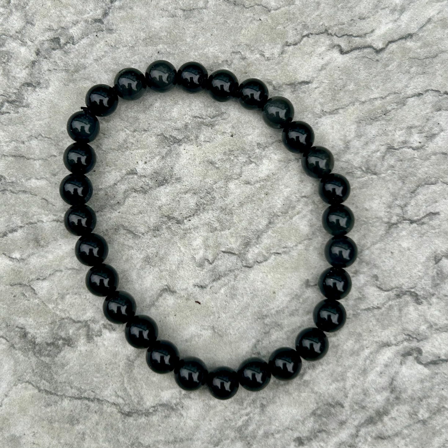 Rainbow Obsidian 6mm Bracelet