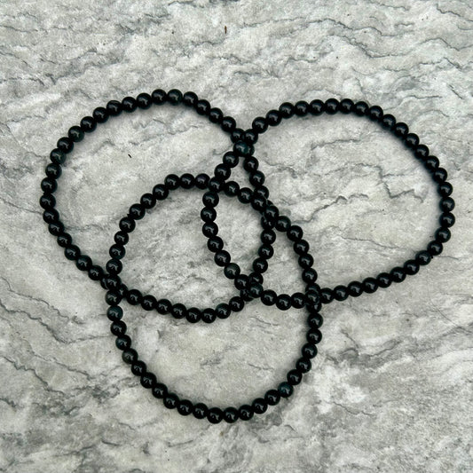 Obsidian Bracelet 4mm