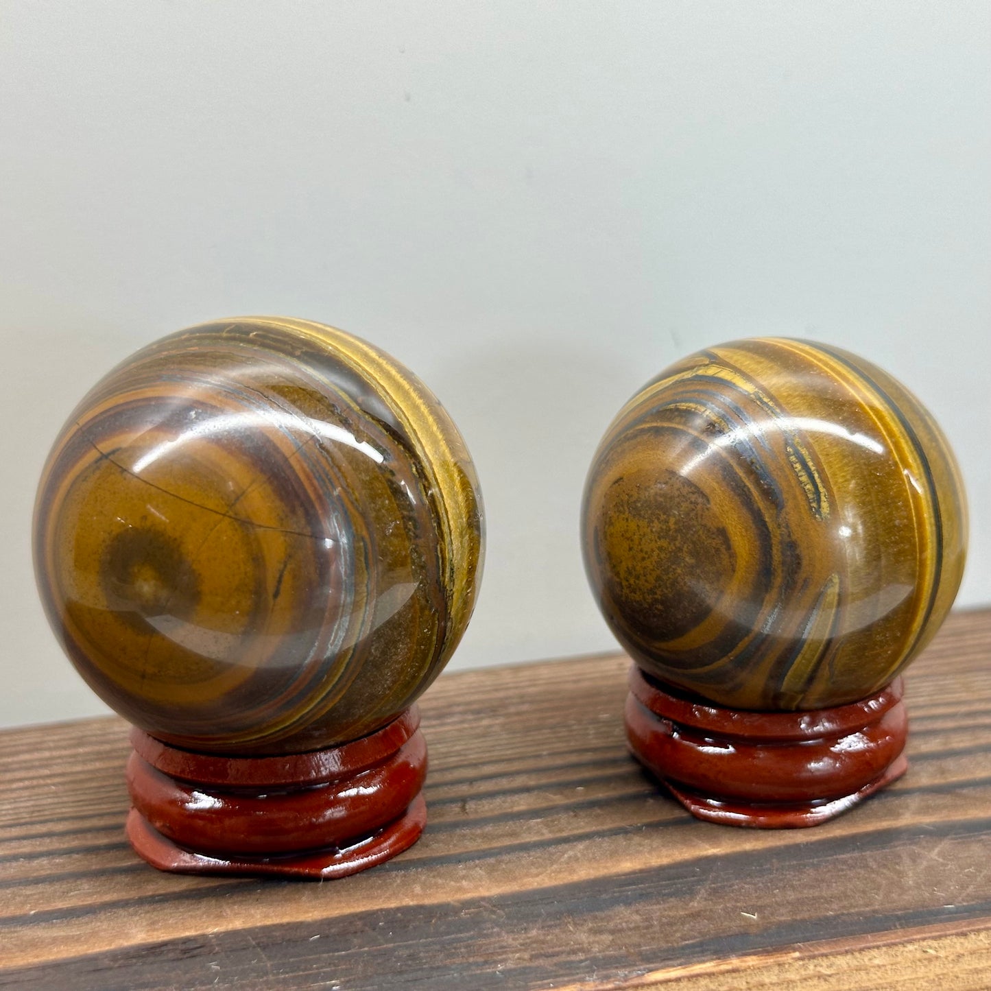 Tigers Eye Spheres