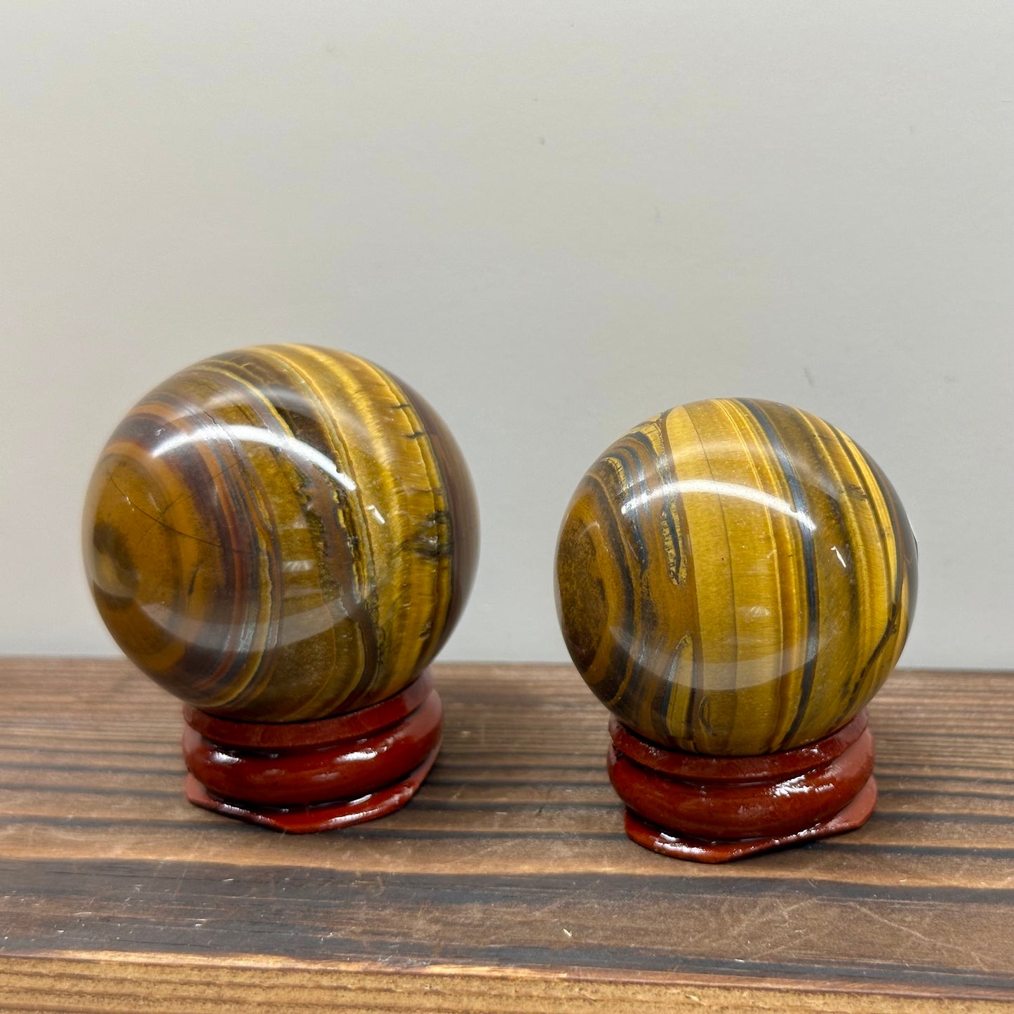 Tigers Eye Spheres