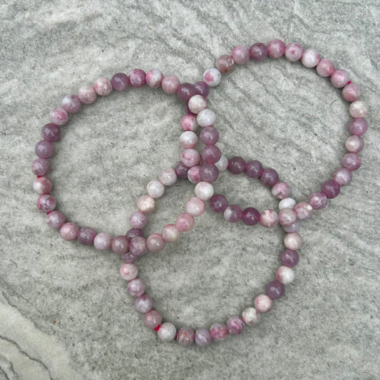 Pink Tourmaline Bracelets 6cm