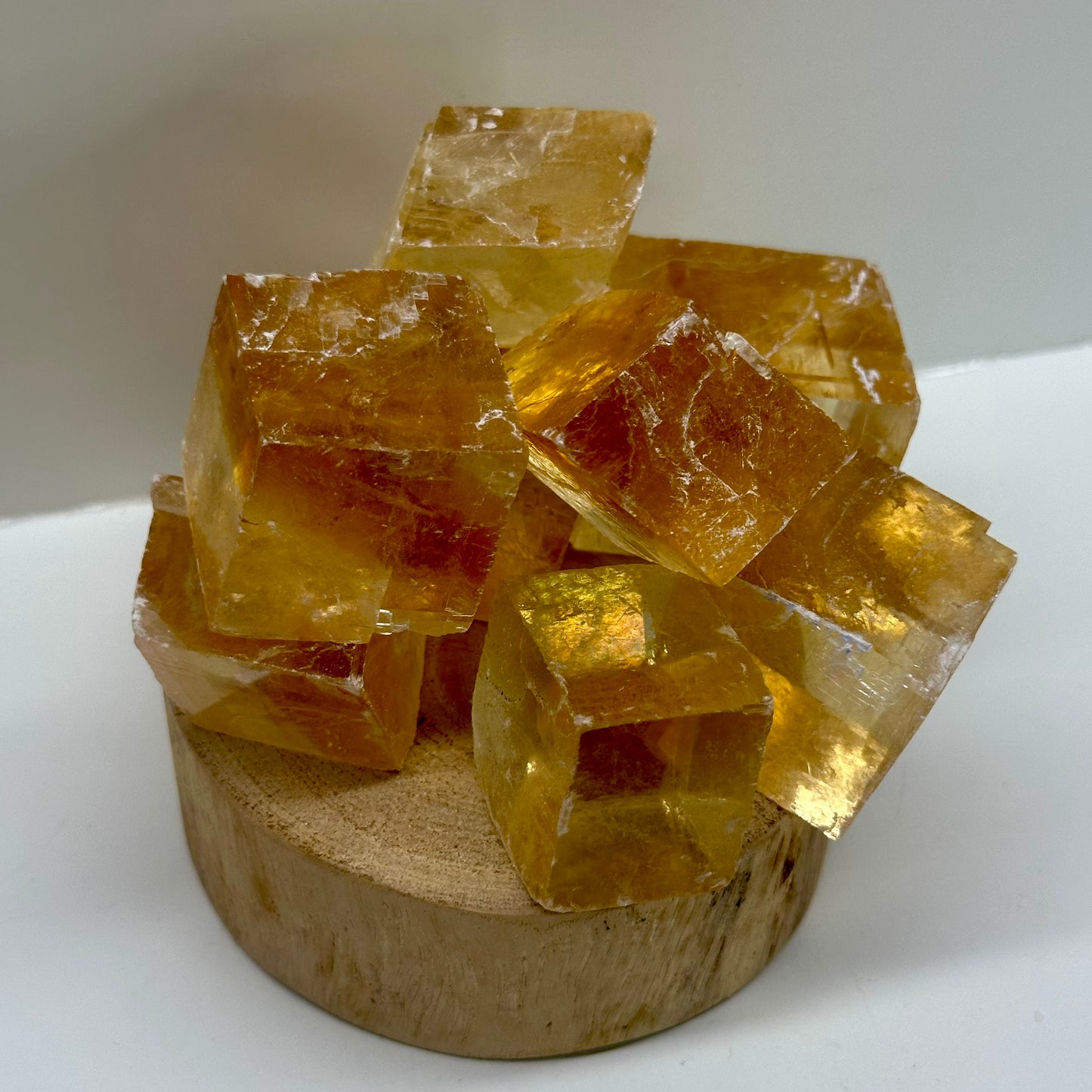 Optical Calcite Cubes High Graded