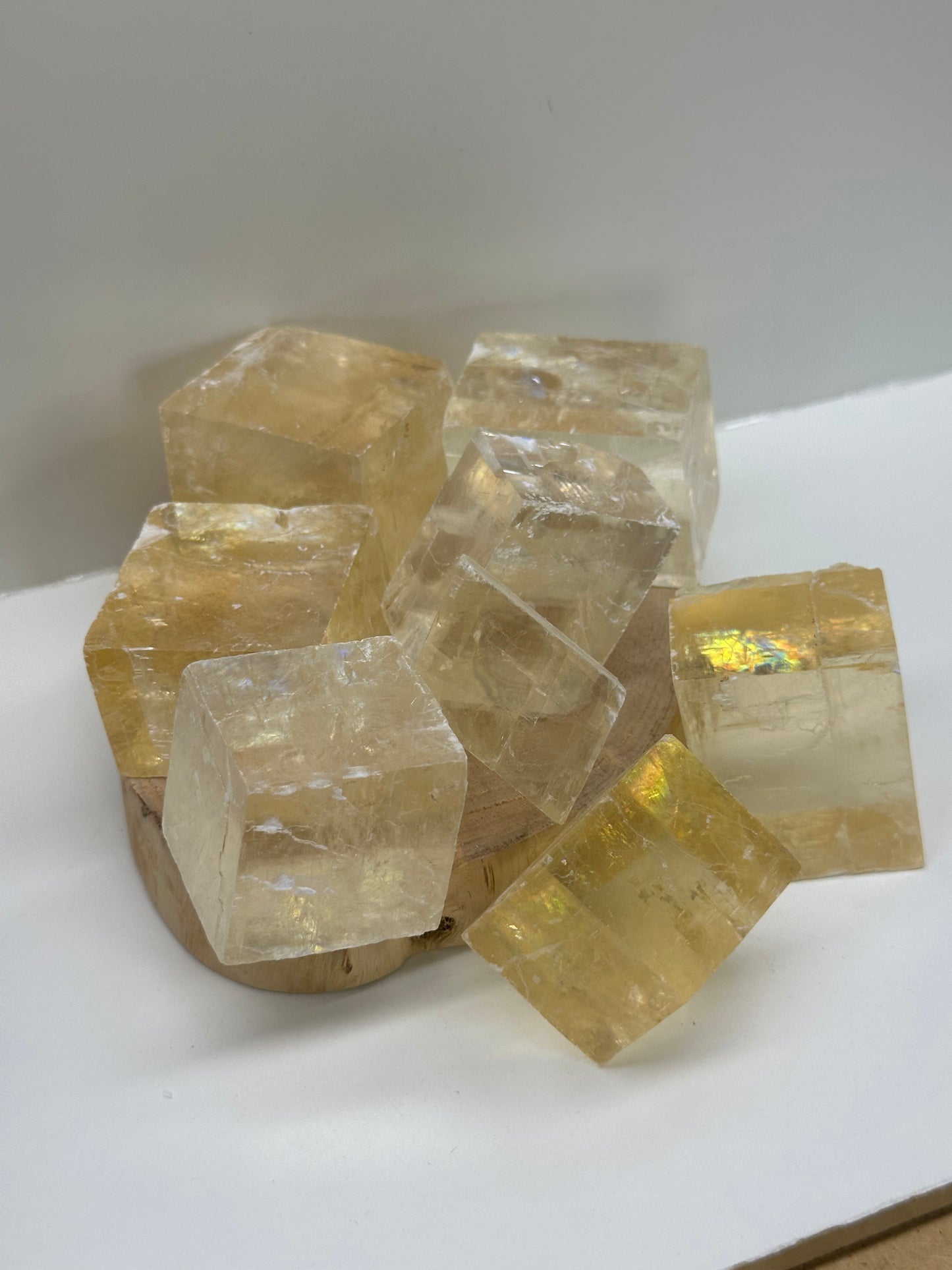 Optical Calcite Cubes