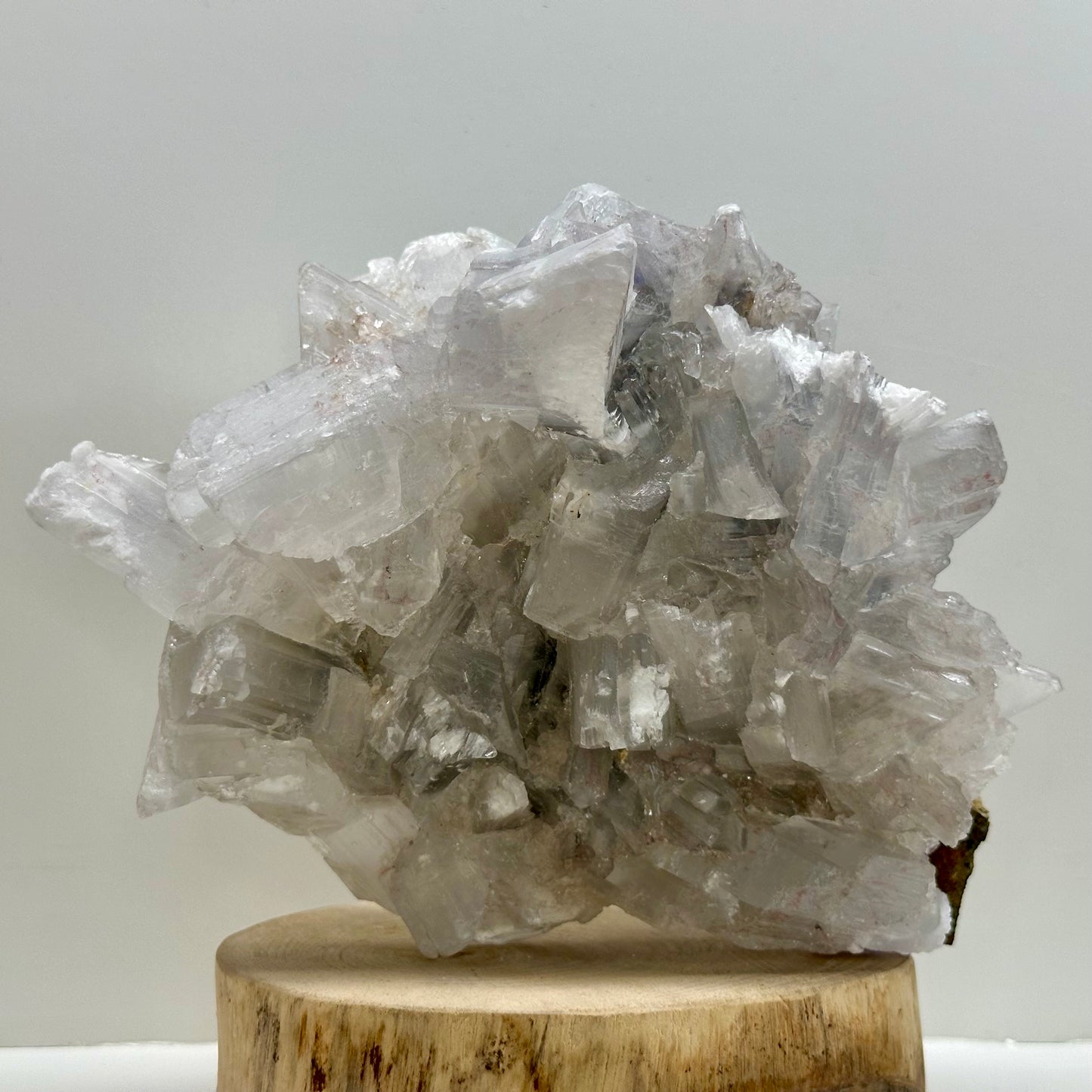 Purple Selenite Cluster