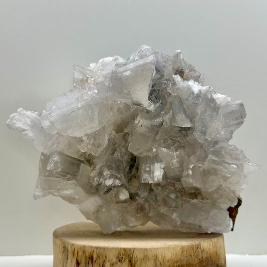 Purple Selenite Cluster