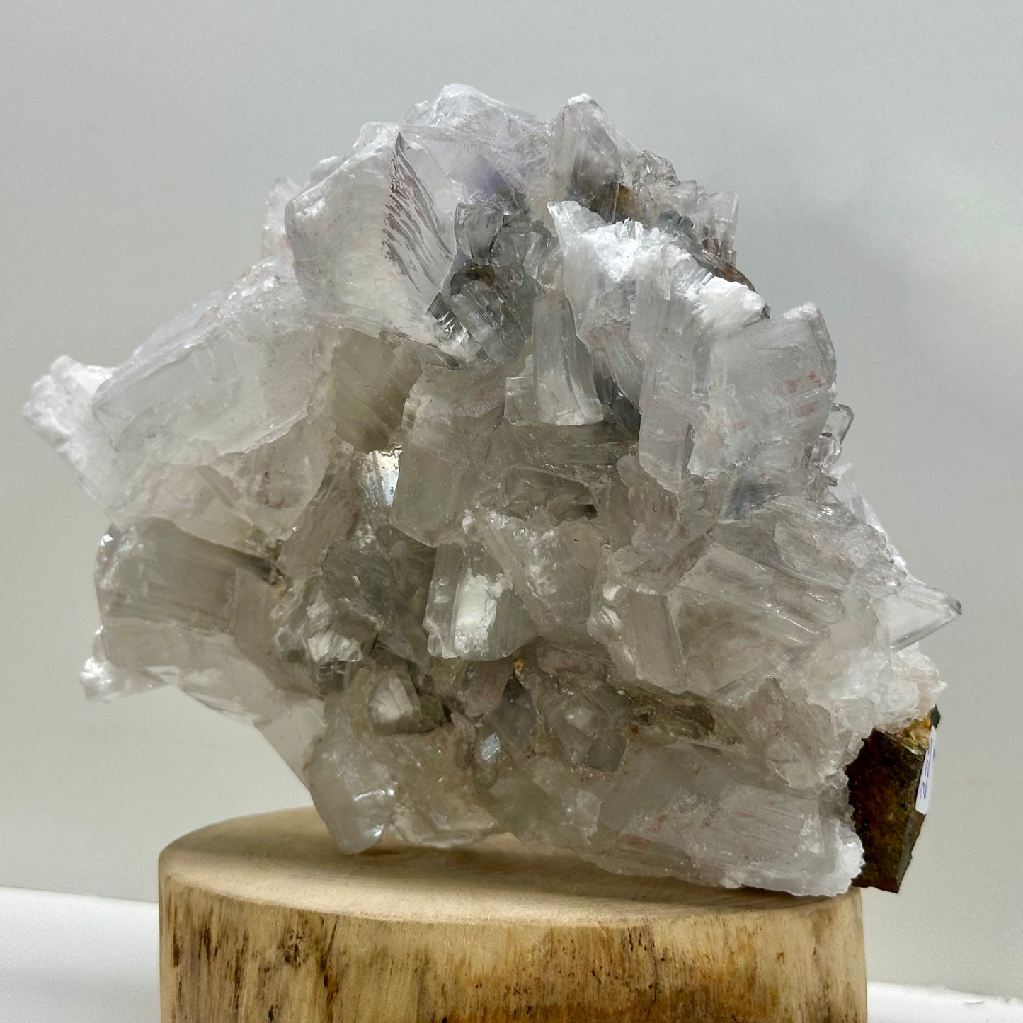 Purple Selenite Cluster