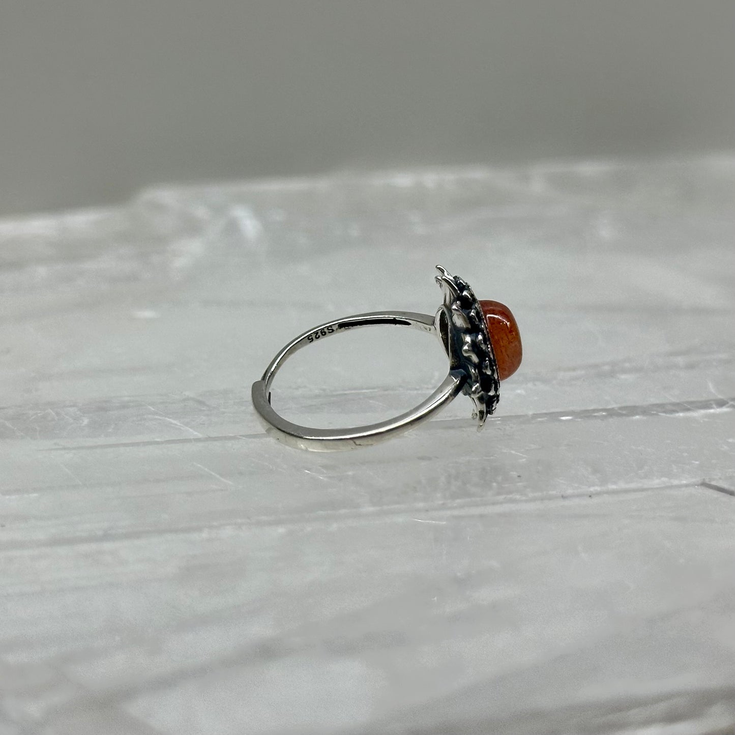 Arusha SunStone 925 Adjustable Ring