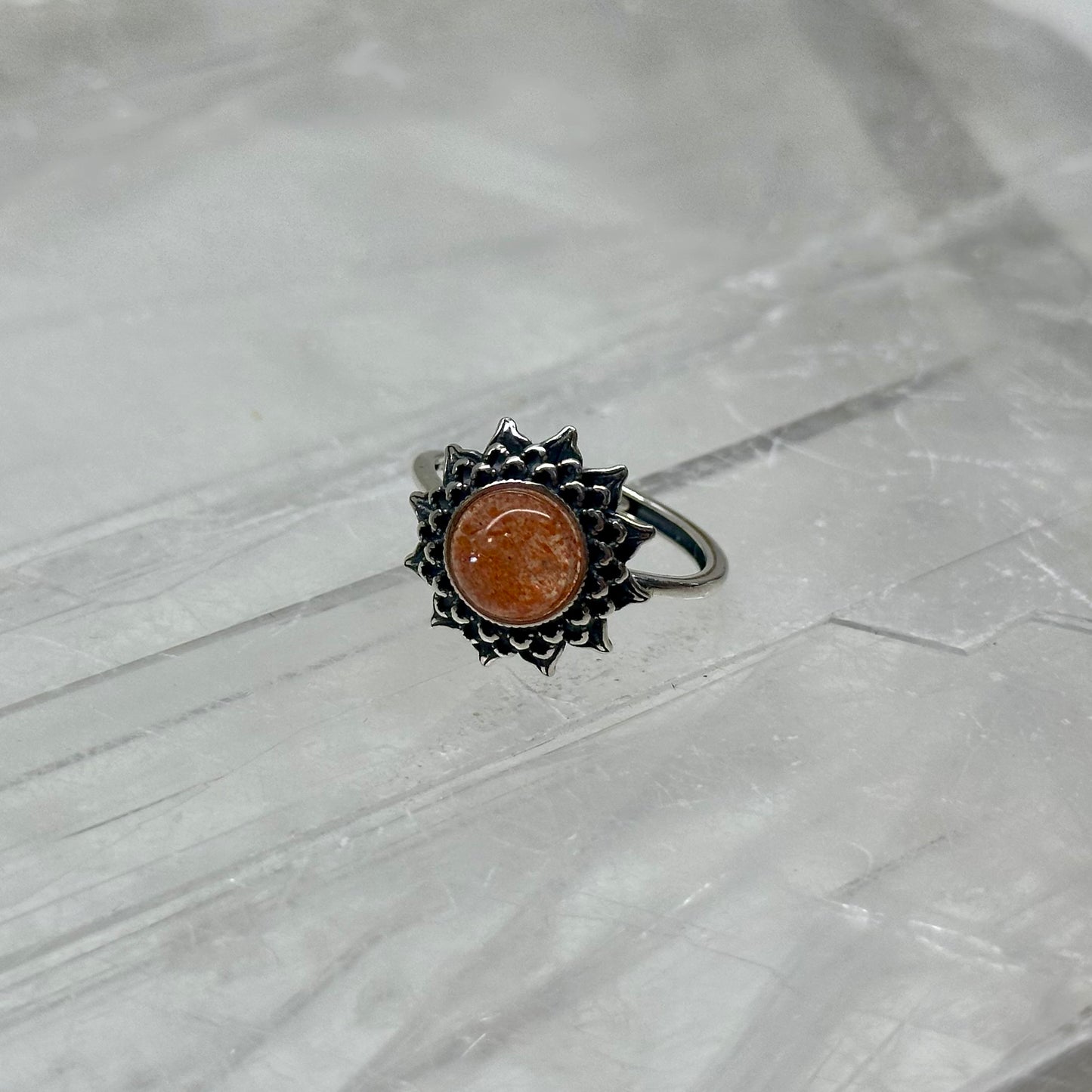 Arusha SunStone 925 Adjustable Ring