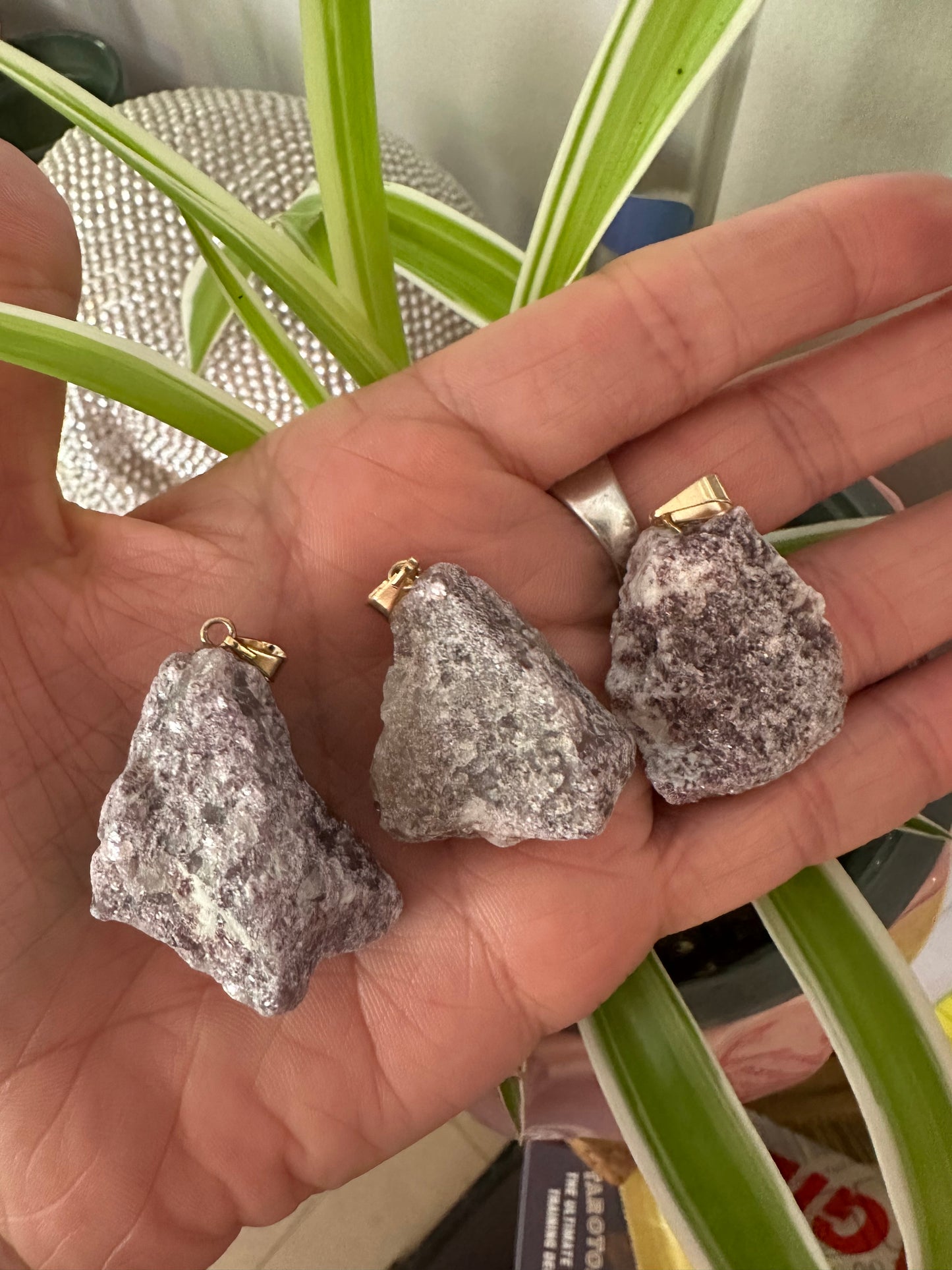 Raw Pendants