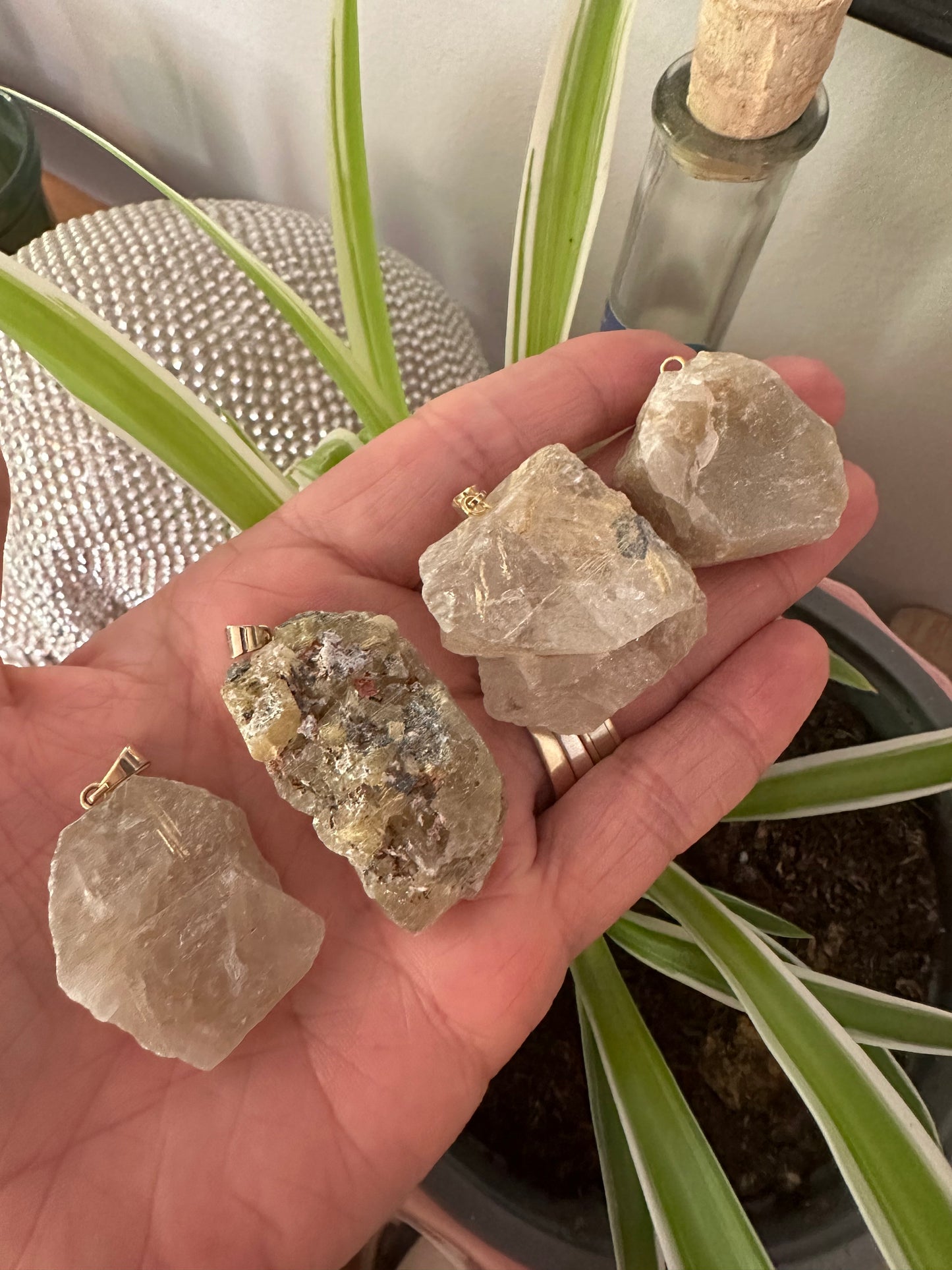 Raw Pendants