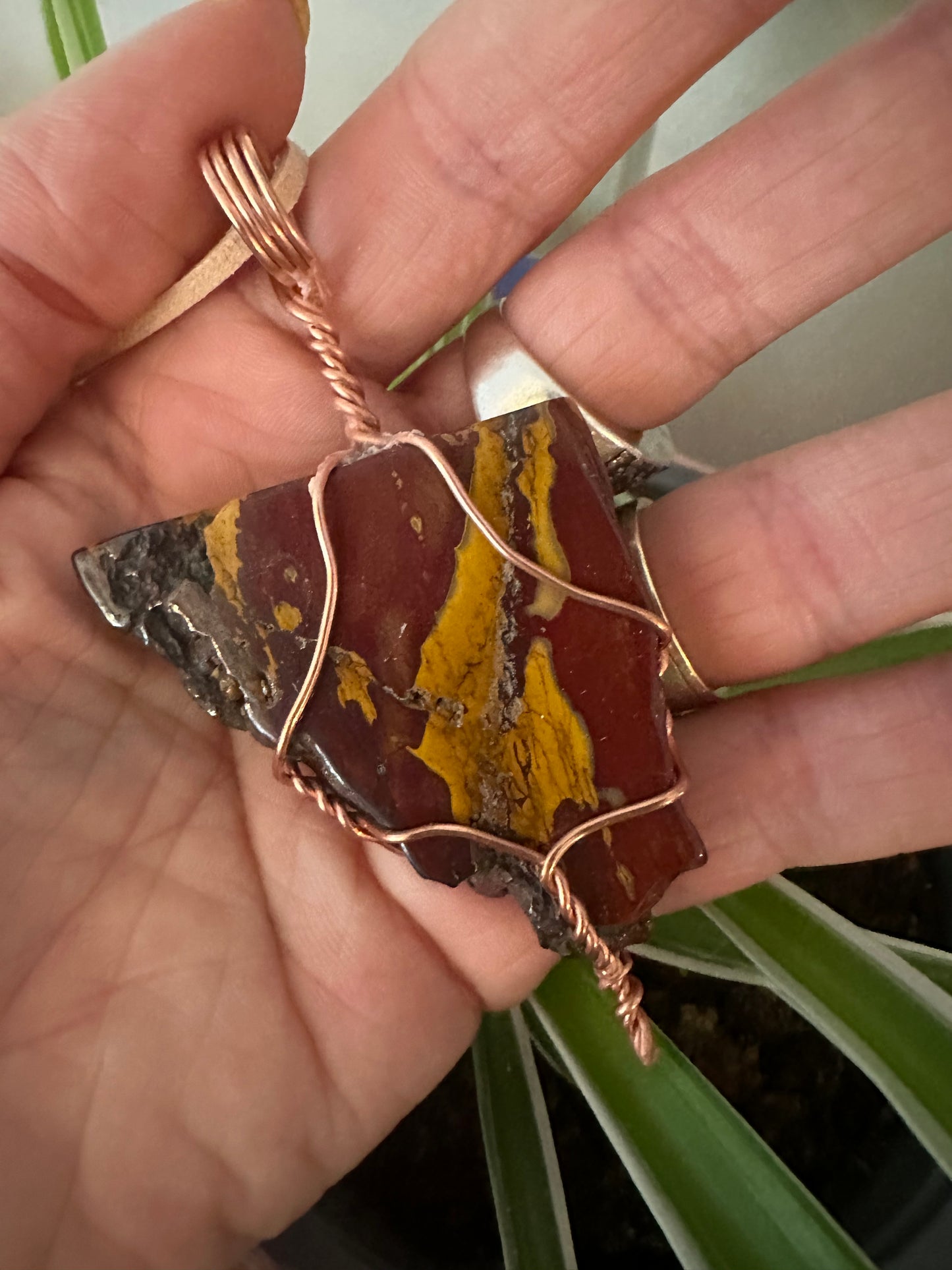 Lee's Makes - Mookite Slab Pendant