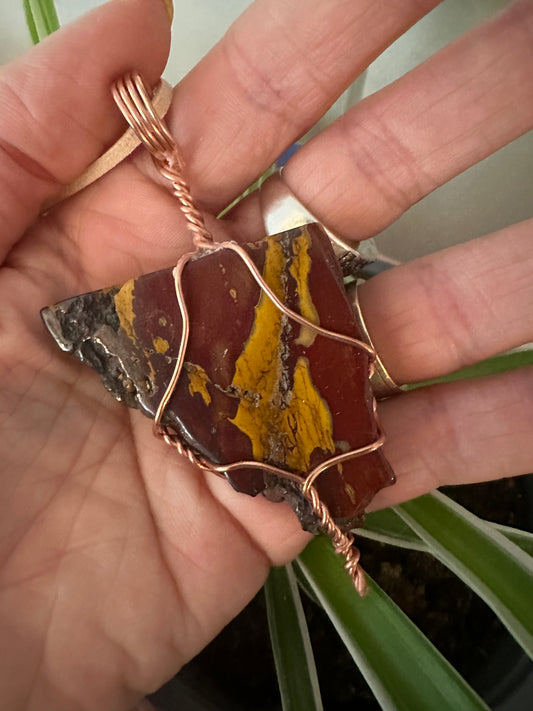 Lee's Makes - Mookite Slab Pendant