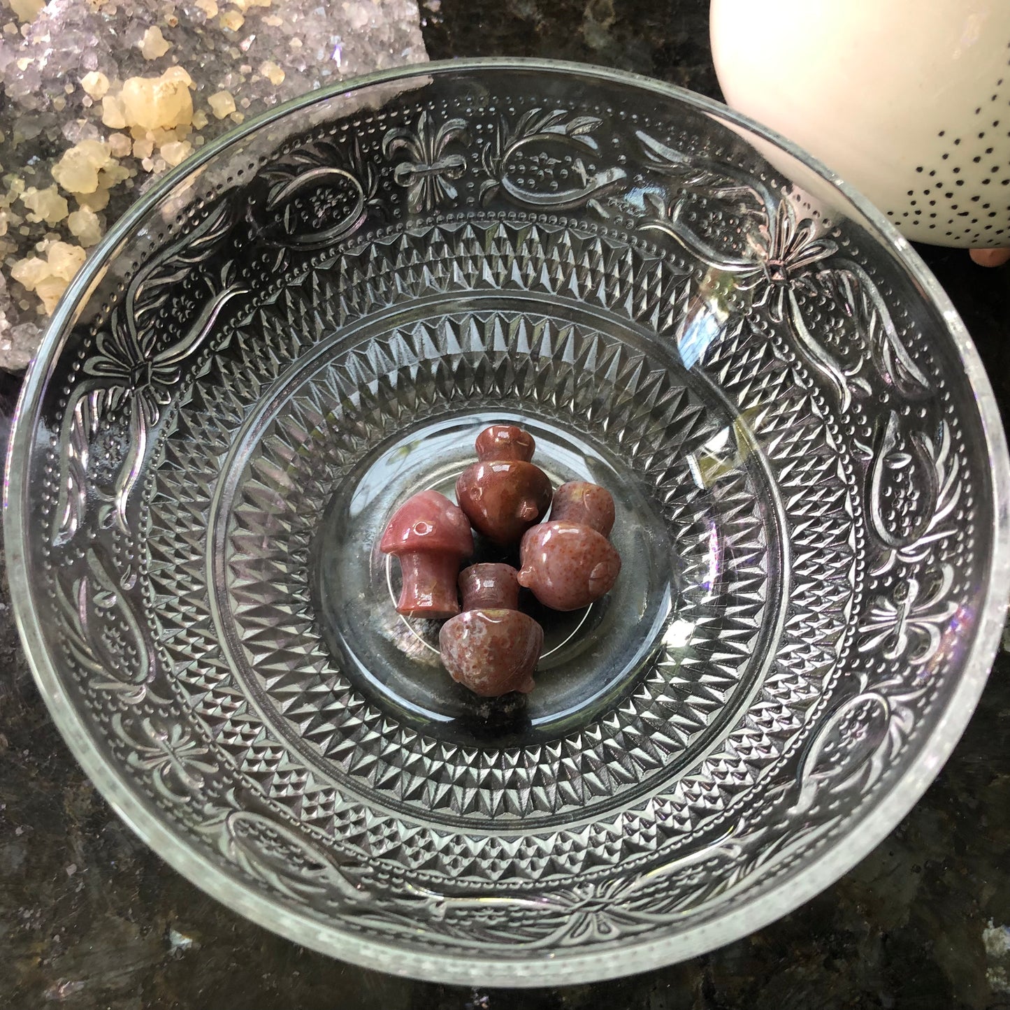 Ocean Jasper Mushrooms