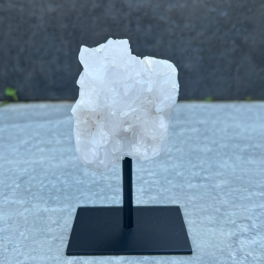 Clear Quartz Clusters On Stands
