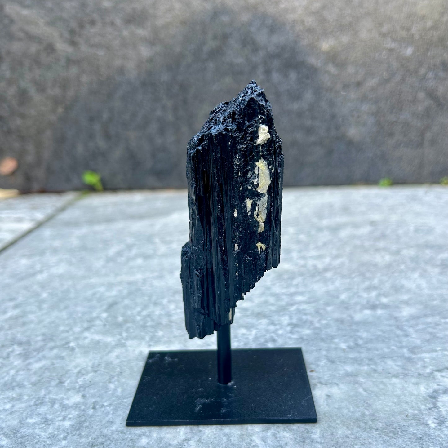 Raw Tormaline On Stands